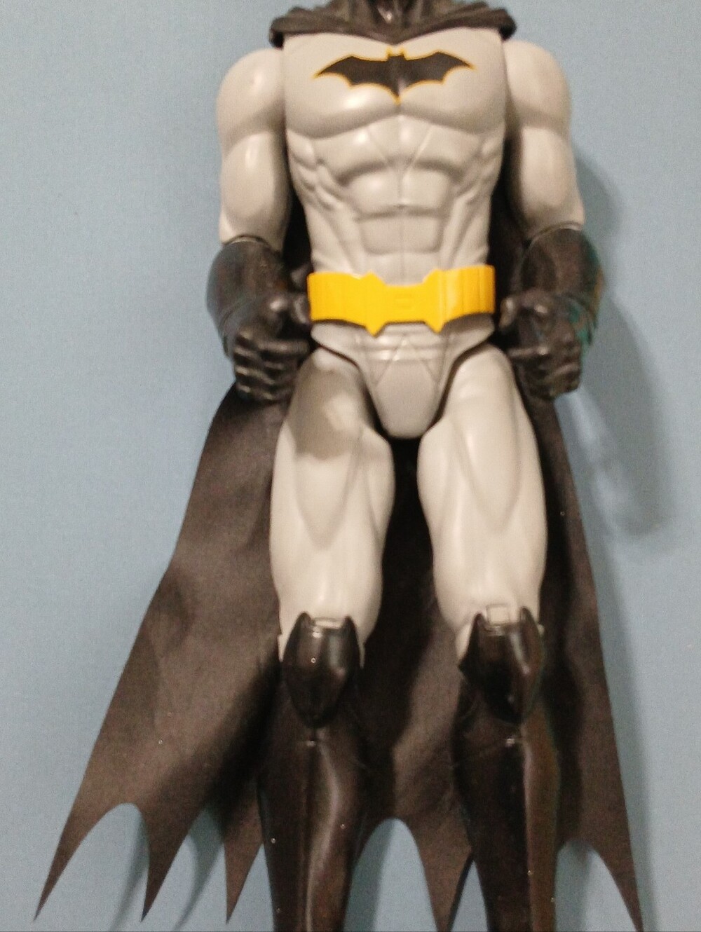 Batman Action Figure with Yellow Belt and Black Cape